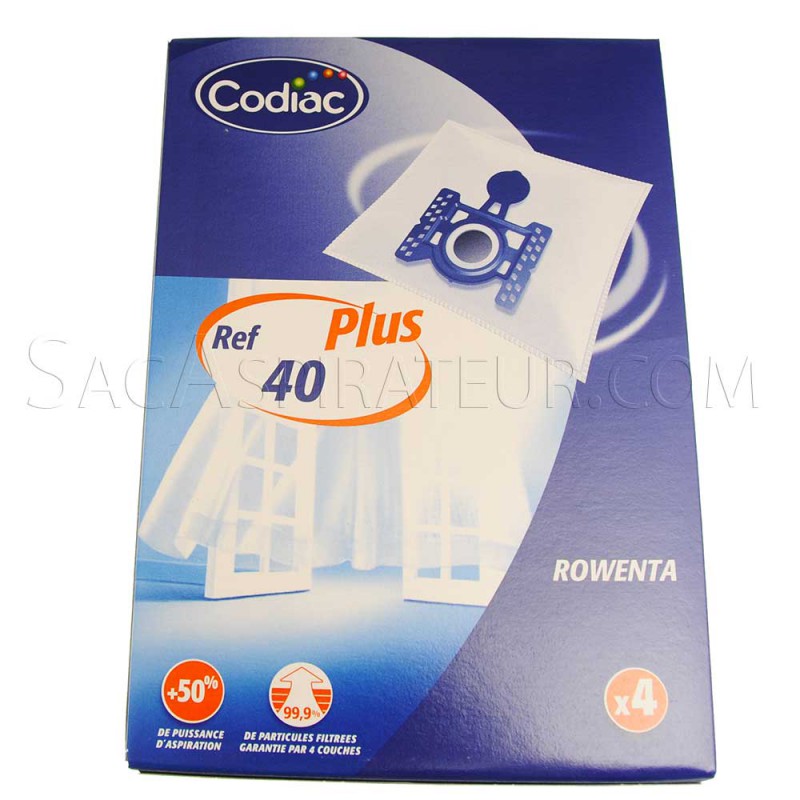 sac aspirateur codiac 40 en vente