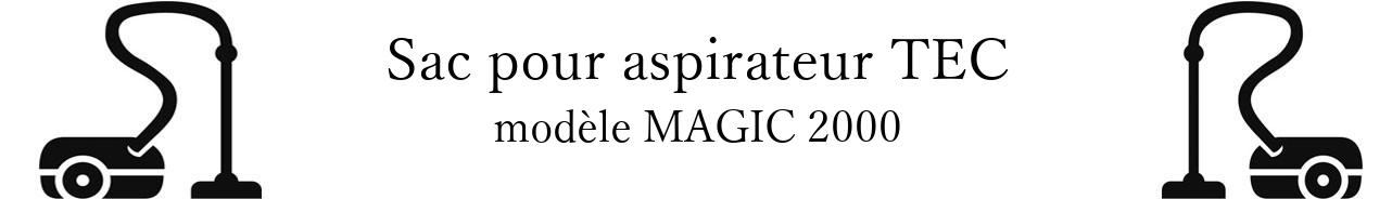 Sac aspirateur M TEC MAGIC 2000 en vente