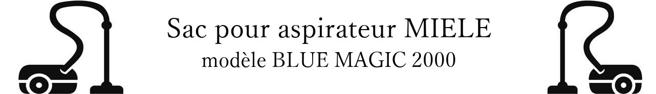 Sac aspirateur MIELE BLUE MAGIC 2000 en vente