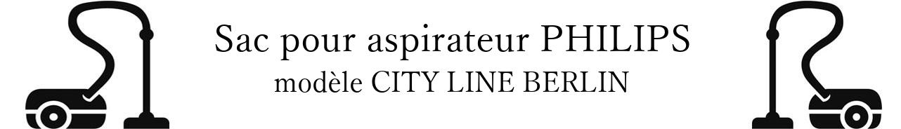 Sac aspirateur PHILIPS CITY LINE BERLIN en vente