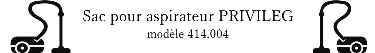 Sac aspirateur PRIVILEG 414.004 en vente