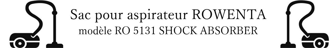 Sac aspirateur ROWENTA RO 5131 SHOCK ABSORBER en vente