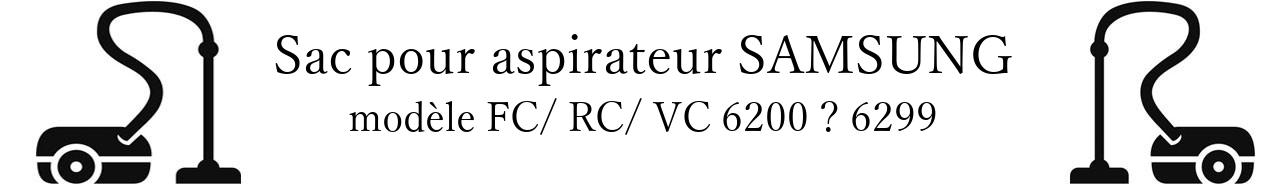 Sac aspirateur SAMSUNG FC/ RC/ VC 6200 6299 en vente