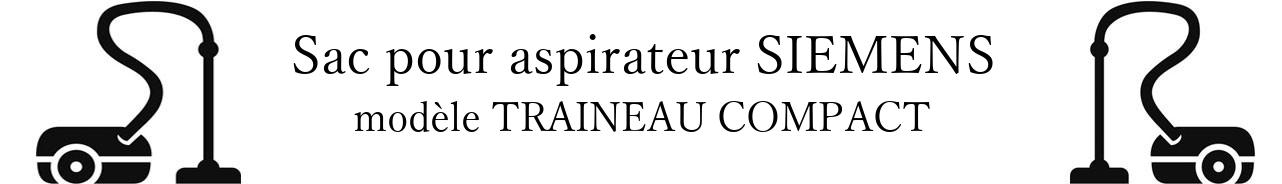 Sac aspirateur SIEMENS TRAINEAU COMPACT en vente