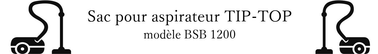 Sac aspirateur TIP-TOP BSB 1200 en vente