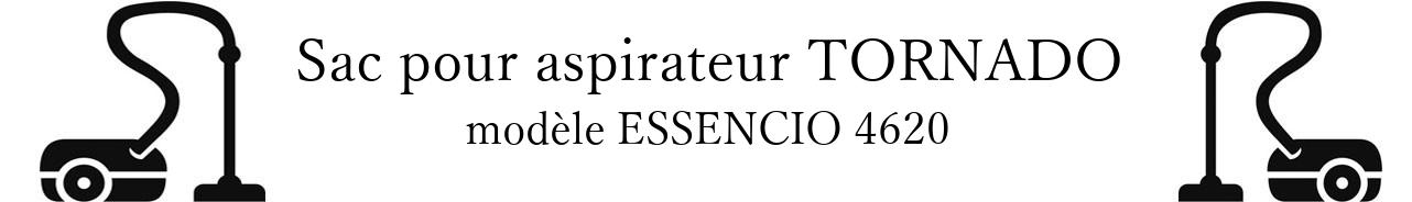 Sac aspirateur TORNADO ESSENCIO 4620 en vente