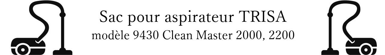 Sac aspirateur TRISA 9430 Clean Master 2000, 2200 en vente