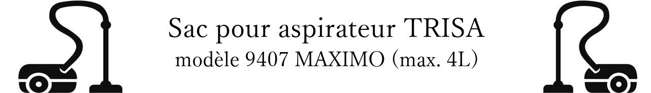 Sac aspirateur TRISA 9407 MAXIMO (max. 4L) en vente