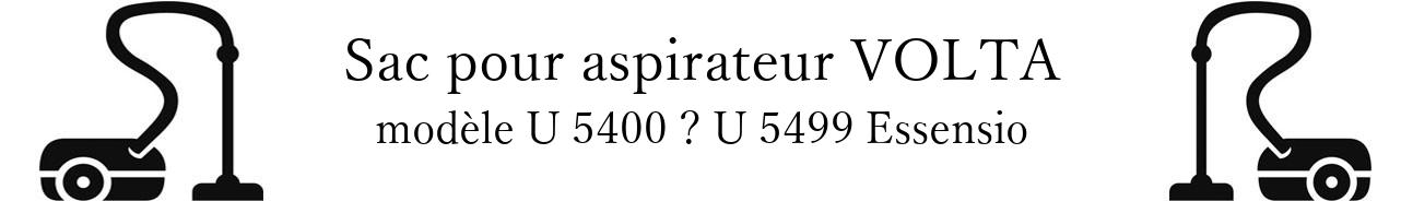 Sac aspirateur VOLTA U 5400  U 5499 Essensio en vente