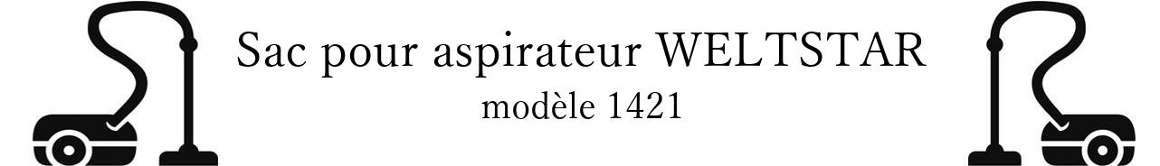 Sac aspirateur WELTSTAR 1421 en vente