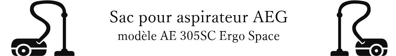 Sac aspirateur AEG AE 305SC Ergo Space en vente