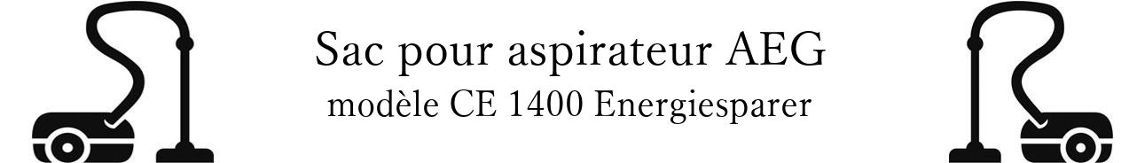 Sac aspirateur AEG CE 1400 Energiesparer en vente