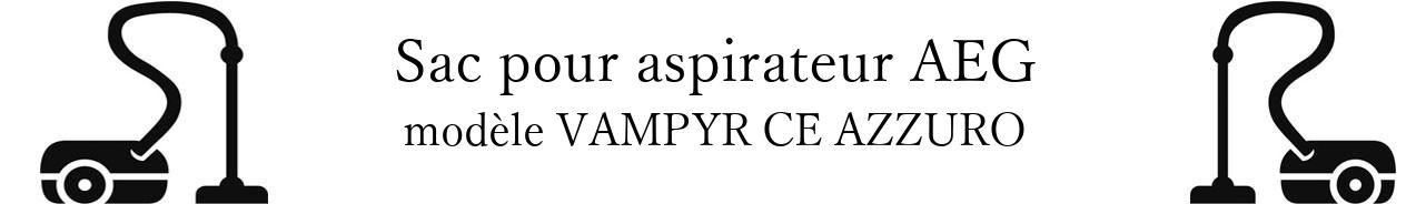 Sac aspirateur AEG VAMPYR CE AZZURO en vente