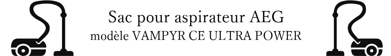 Sac aspirateur AEG VAMPYR CE ULTRA POWER en vente