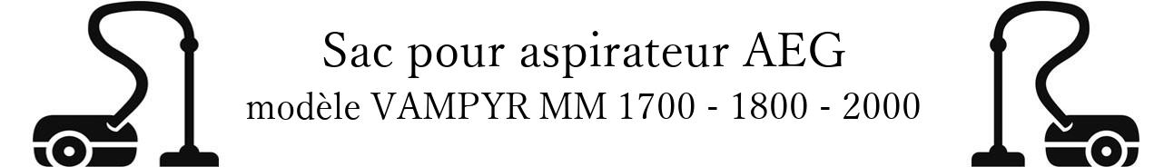 Sac aspirateur AEG VAMPYR MM 1700 - 1800 - 2000 en vente