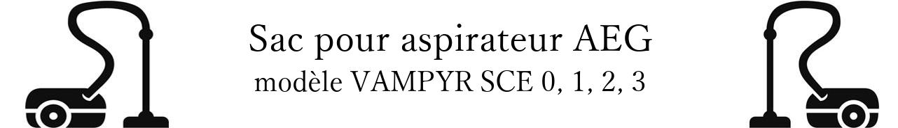 Sac aspirateur AEG VAMPYR SCE 0, 1, 2, 3 en vente