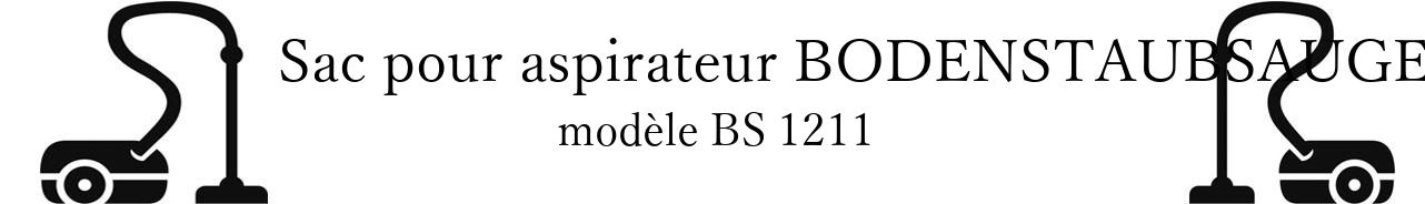 Sac aspirateur BODENSTAUBSAUGER BS 1211 en vente