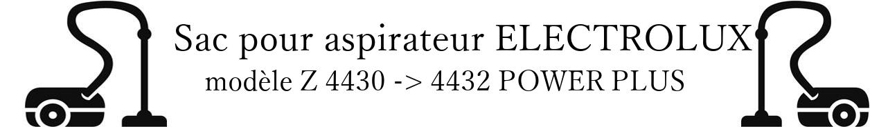 Sac aspirateur ELECTROLUX Z 4430 -> 4432 POWER PLUS en vente