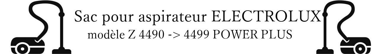Sac aspirateur ELECTROLUX Z 4490 -> 4499 POWER PLUS  en vente