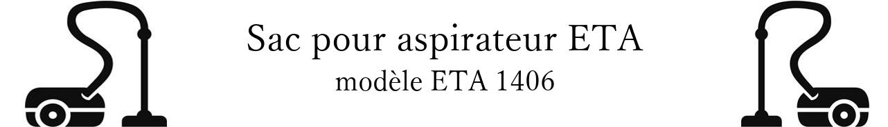 Sac aspirateur ETA ETA 1406 en vente