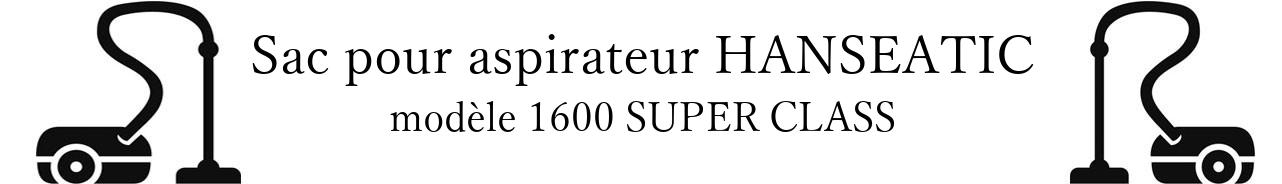 Sac aspirateur HANSEATIC 1600 SUPER CLASS en vente