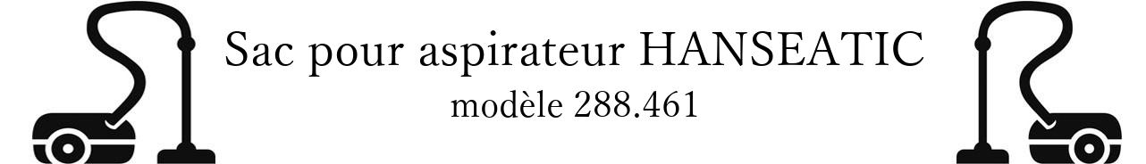 Sac aspirateur HANSEATIC 288.461 en vente