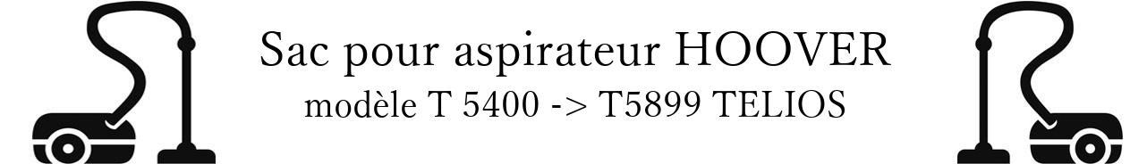 Sac aspirateur HOOVER T 5400 -> T5899 TELIOS  en vente